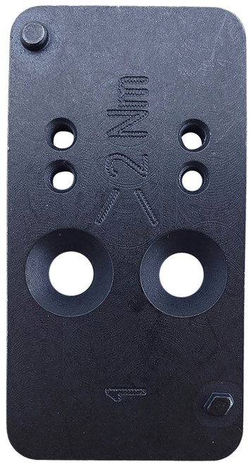 HK VP OR Optic Mounting Plate #1 Black Steel Noblex/Meopta Footprint