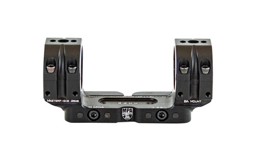 MasterPiece Arms BAMOUNT301125 MPA BA Bolt Action Mount Black