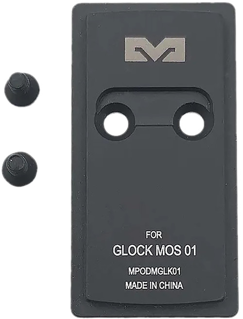 Meprolight USA MPO PRO-F CNC Aluminum Optic Plate Matte Black for Glock MOS Standard Frame
