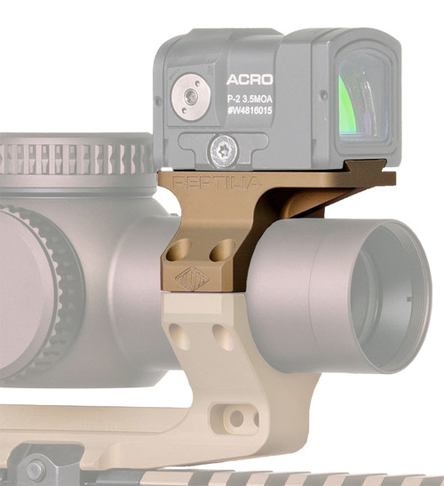 Reptilia 100184 ROF-90 34mm FDE Offset Optic Mount 7075-T6 Aluminum