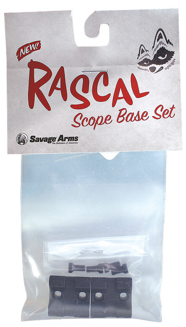 Savage Arms Rascal Scope Mount Base Two-Piece Black Finish