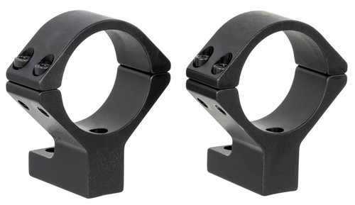 Talley 750759 Scope Mount/Ring Combo Black Anodized Aluminum 30mm Tube Tikka T1/T1X High Rings 0 MOA