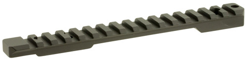 Talley PLO252700 Black Anodized Picatinny Rail Remington 700 Long Action 0 MOA Mount