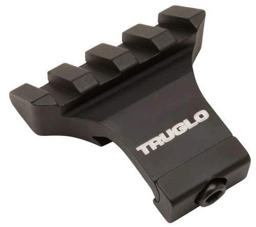 TruGlo TG8975B 45 Degree Offset Picatinny Rail Mount Black Anodized