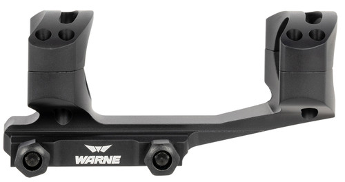 Warne XSKEL34TW Skeletonized Gen 2 34mm MSR Cantilever Scope Mount/Ring Combo Black Anodized