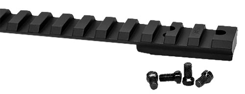 Warne V48915MOA Black Anodized Aluminum Rail Mount for Ruger American Rimfire, 15 MOA
