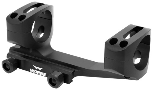 Warne XSKEL30TW 30mm Skeletonized X-SKEL Scope Mount Black Anodized Aluminum Modern Sporting Rifle