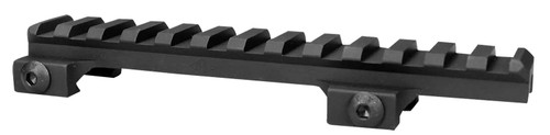 Yankee Hill 227A Aircraft Aluminum Scope Riser Rail Mount Matte Black