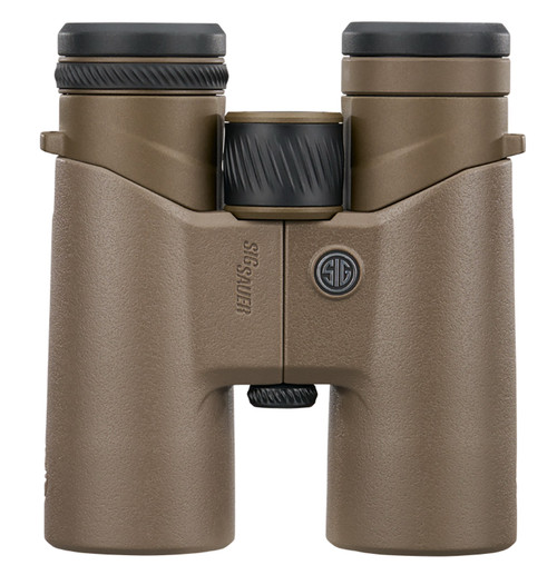 Sig Sauer Zulu4 HD 10x42mm Coyote Tan Aluminum Rubber Armor Schmidt-Pechan Prism Binocular