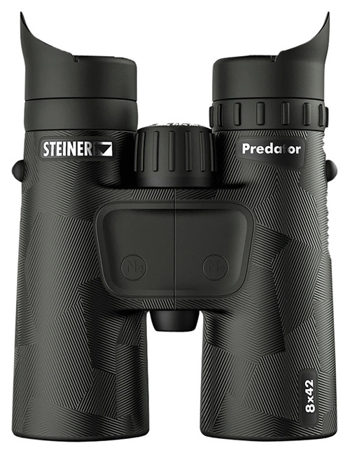Steiner Predator 8x42mm Fast-Close Focus Binoculars 2058, Black Makrolon w/Rubber Armor