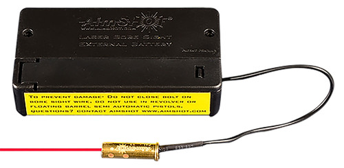 AimShot BSB17 Laser Bore Sight for 17 HMR Brass with Battery Box