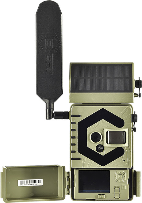 Covert Trail Camera Interceptor Solar 2K Video GPS Long-Term Scouting Solar Powered