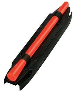 HiViz S300R Magnetic Snap-On Red Fiber Optic Front Sight Narrow Rib Shotgun