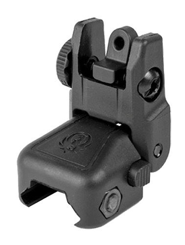 Ruger Folding Rapid Deploy Rear Sight for SR-22/SR-556/SR-762 Picatinny Rail