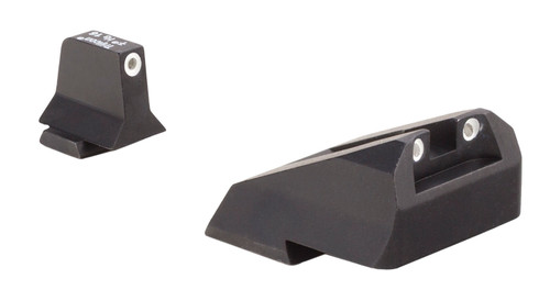 Trijicon Suppressor & Optic Height Night Sights 3-Dot White Outline for S&W M&P/M2.0 (Excl. Shield/CORE)