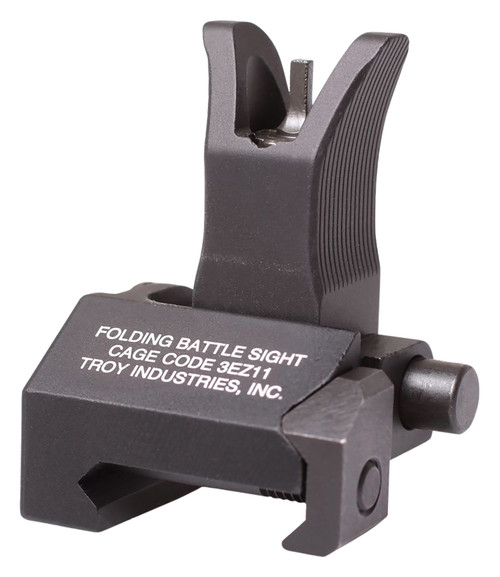 Troy Ind SSIGFBSFMBT01 M4 Tritium Front Folding BattleSight Anodized Black