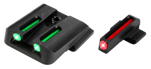 TruGlo TG131MP1 Fiber Optic Night Sight Set Red Front/Green Rear S&W M&P 380 EZ