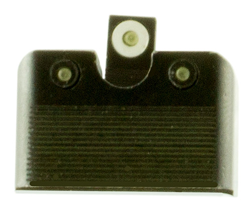 TruGlo TG231MP2W Tritium Pro Green Tritium White Outline Front and Green Tritium Rear Sight