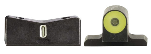 XS Sights SI0014S5Y Sig Sauer DXT2 Night Sights Yellow Outline Front Tritium White Outline Bar Rear Sight
