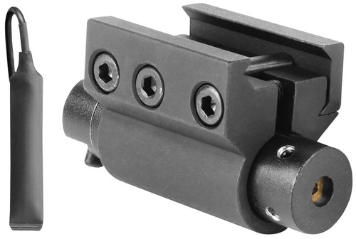 Aim Sports LH002 5mW Red Laser Aiming Sight Rail Mount Black Anodized Rifle Pistol