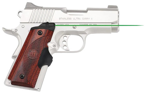 Crimson Trace Master Series LG902G Green Laser Lasergrips for 1911 Compact, Rosewood