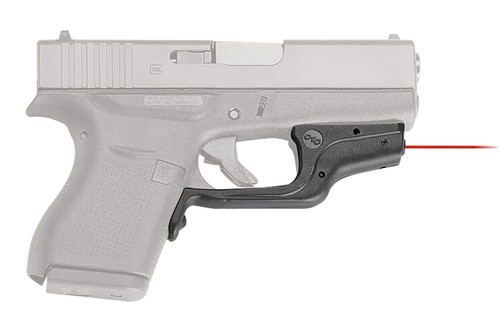 Crimson Trace 0143801 Red Laser Laserguard Fits Glock 42/43 Pistols, Trigger Guard Attachment, Black Polymer