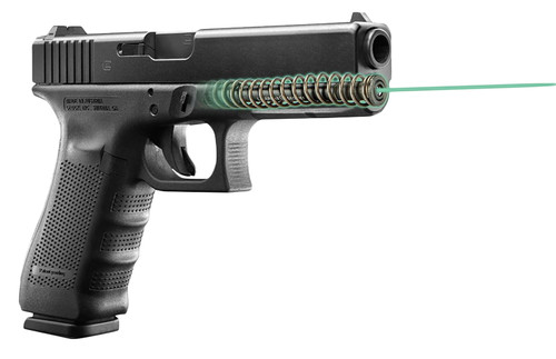 LaserMax LMSG417G Green Laser Guide Rod Replacement Glock 17/34 Gen 4 Black