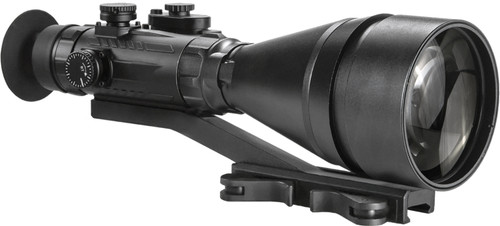 AGM Global Vision Wolverine Pro-6 NL1 6x 100mm Gen 2+ Level 1 Night Vision Scope Red Chevron Ballistic Drop Reticle Matte Black