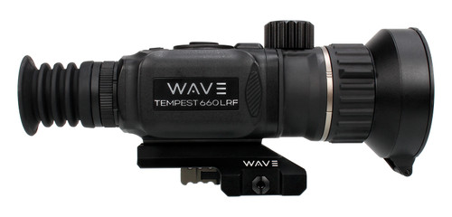 Wave WTS300 Tempest 660D LRF Thermal Imaging Riflescope 3.4x 60mm Black 640x512 Resolution