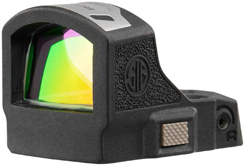 Sig Sauer Electro-Optics Romeo-RS Compact Black Pistol Red Dot Sight 1x24mm 3 MOA Dot Reticle