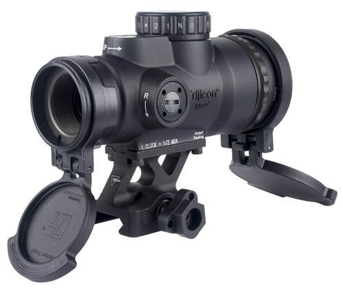 Trijicon MRO HD Patrol 2200108 Matte Black 1x Multi Reticle 2 MOA Green Dot Sight