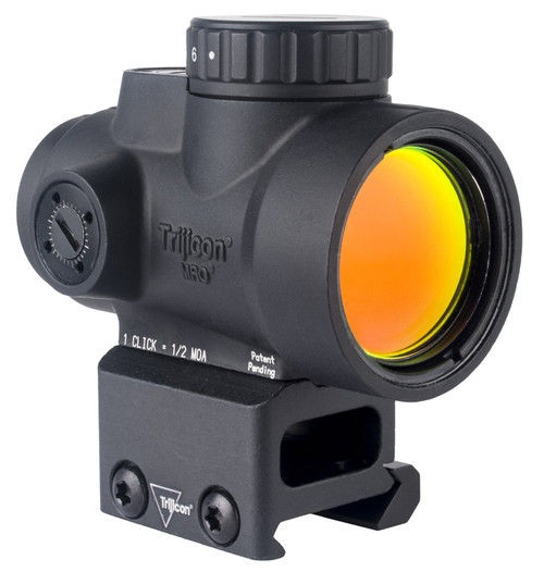 Trijicon MRO SD Black 1x25mm Green Dot Sight 2 MOA Full Co-Witness Mount