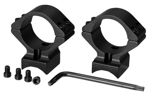 Browning T-Bolt 1 Inch Low Integrated Scope Mount/Ring Combo Black Matte