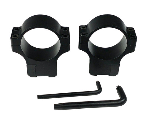 CZ-USA 40087 CZ Rings 457/455 Matte Black 30mm Medium