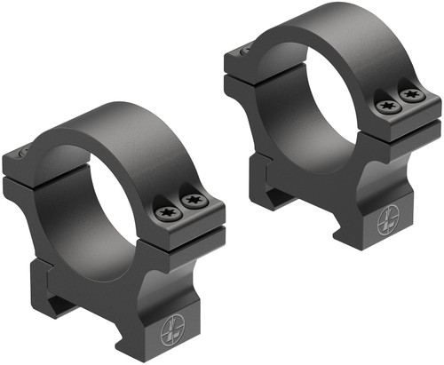 Leupold 180946 30mm Maintube Low Matte Black Open Range Cross-Slot Scope Rings