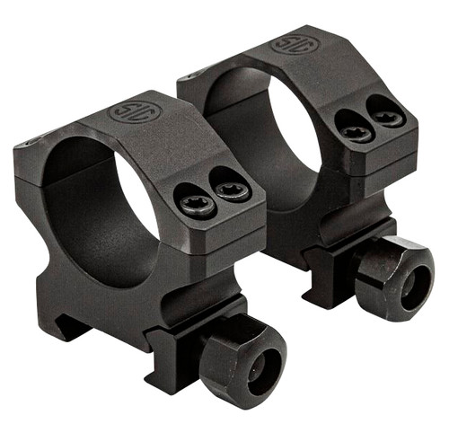 Sig Sauer SOA10023 Alpha 1 35mm Medium 0 MOA Matte Black Riflescope Rings