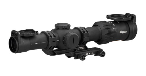 Sig Sauer SOTM61003 Tango-MSR 1-6x24mm Black Illuminated Hellfire Reticle Scope w/Mount