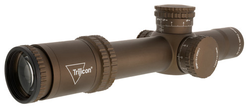 Trijicon Credo 1-8x28 Coyote Brown 34mm Tube MRAD Segmented Circle Reticle 2900055