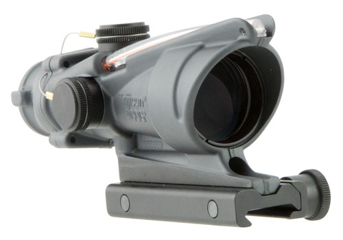 Trijicon 100308 ACOG Fixed 4x32mm Scope Sniper Gray Illuminated Red Chevron BDC Reticle .223/5.56