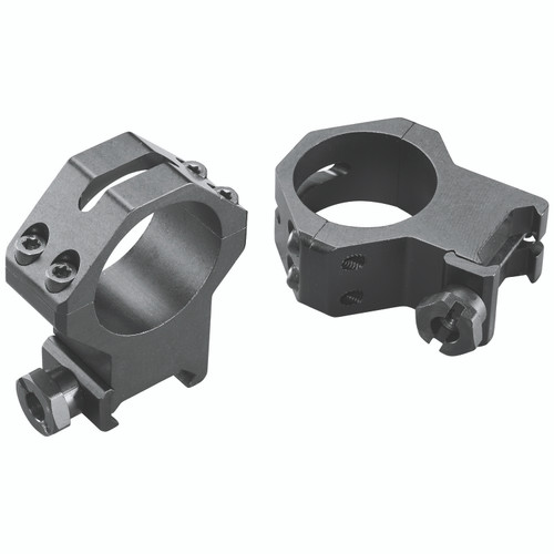 Weaver Mounts 48367 Four-Hole Skeleton Rings Matte Black 30mm Extra High