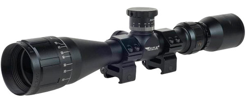 BSA Sweet .223 Adjustable Objective Rifle Scope 4-12x40mm Black 1" Tube 30/30 Reticle & Rings