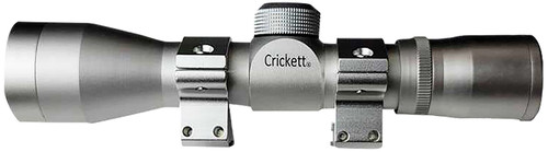 Crickett KSA054S Compact Silver 4x32mm, Includes Rings