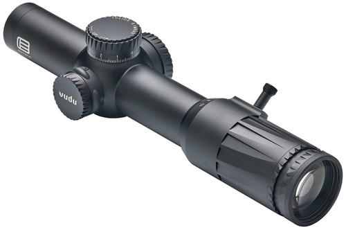 Eotech Vudu FFP Black Anodized 1-10x28mm 34mm Tube Illuminated SR4 MOA Red Reticle Including Throw Lever