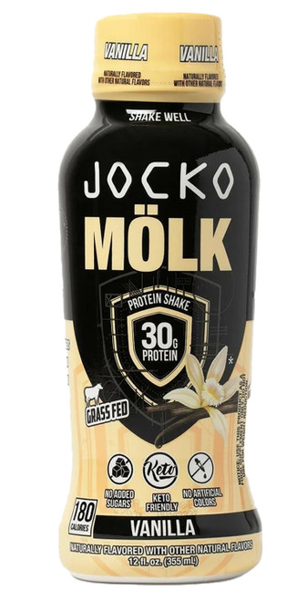 Jocko Fuel Vanilla 12oz Protein Shake 12-Pack