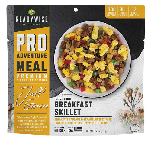 Wise Foods RW05401 Pro Meal Breakfast Skillet Pouches 6-Pack 2 Servings Each