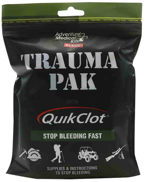 Adventure Medical Kits 20640292 QuikClot Trauma Pak Stop Bleeding First Responder Kit