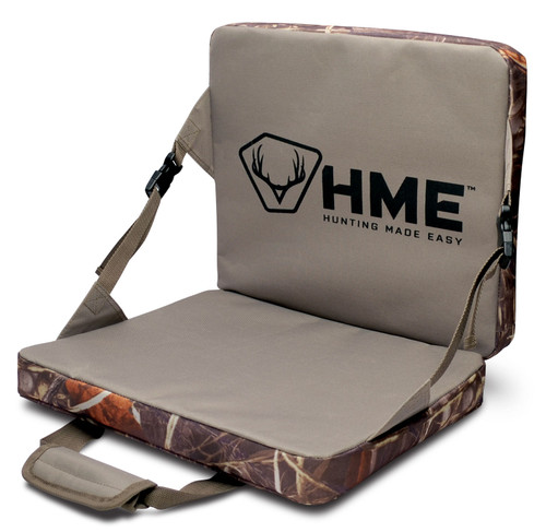 HME Camo Foam Folding Seat Cushion Easy Carry Weather Resistant
