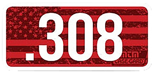 MTM Case-Gard CL308 Ammo Caliber Labels