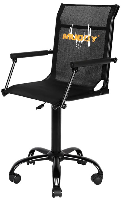 Muddy MUDRSC Blind Swivel Roller Chair Black Flex-Tek and Steel