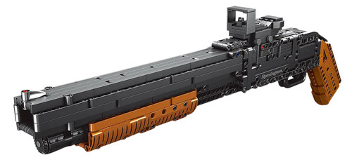 Remington Camp Co 863-Piece Plastic Building Block Shotgun with Projectiles
